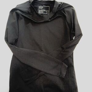 Figs Black Salta Long Sleeve Underscrub